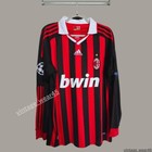 Ac Milan Ronaldinho  80 2009 10 Uefa Champions League Long Sleeve Jersey M