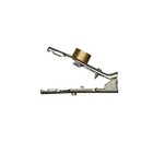 Ast Labs Alligator Clip Bed Of Nails Angled Nose   Spike  black red green 