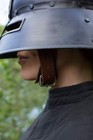 18  Gauge Steel Sca Medieval Guardsman Helmet Knight Dark Warrior Kettle Helmet