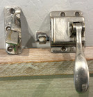 Vintage  Antique  Ice Chest Box  cabinet Door Latch W  Catch   257al38    287a