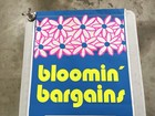 Rare Vintage 6 Foot Mopar Bloomin Bargains Used Cars Paper Poster Nice Condition
