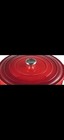  lecreuset new 13 25qt signature Round French Dutch Oven - Cerise  red Color   