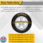 Spare Tire Cover  Waterproof Pvc Thickening Leather Tire Wheel Co