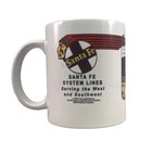 Train Coffee Mug   Santa Fe Railroad   Super Chief 