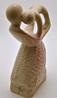 Vintage Inuit Soapstone Carving Eskimo Hunter Balancing Seal Figurine Alaska Art