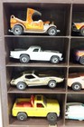 Vtg Hot Wheels Showcase Display Case Plus 16 Car Lot Corvette Hot Rod Custom
