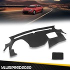 Tpe Dashboard Dash Cover Cap Overlay Black Fit For Hyundai Sonata 2011-2014