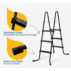 Funsicle 36  Surestep 3 Stair Outdoor Above Ground Swimming Pool Ladder  Black