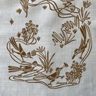Vintage Harwood Steiger Arizona Brown Road Runner Linen Table Runner 16  X 29   