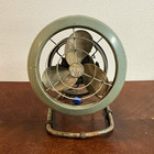 Vintage 1950s Vornado Jr  A18c1 18in Metal Fan Tilt 3  Blade Working Serial  50