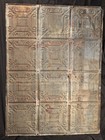 Antique Painted Tin Ceiling Tile Panel 18x24 Victorian Architectural Salvage