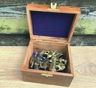 Antique Brass Nautical Sextant Navigation Marine Vintage Christmas Gift Item