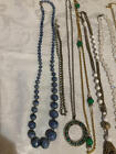 Jewelry Lot For Parts Repair Crafts Necklaces Brooches Earrings Pendants