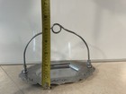Farber Bros Chrome Dish With Handle