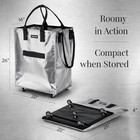 New Hulken Large Rolling Tote Bag - Sealed   Authentic  fast Shipping 