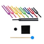 Tuning Forks 174hz 285hz 396hz 417hz 528hz 741hz Set Medical Musical Instrument