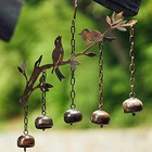  Birds W bells Wind Chime  Multi 