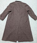Usa Made 1950s Vintage Overcoat Atomic 42 Flecked Tweed Wool Hollywood Brown