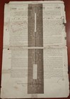 Russian 1822 Nathan Rothschild Imperial 960 Roubles Bond Loan Stock Share