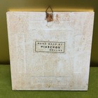 Vintage Hand Made Niarchos Hellas Greek 4  Square Tile Two Doves  Urn  Flowers