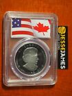 2019  5 Modified Proof Silver Maple Leaf Pcgs Pr70 First Day Of Issue Fdi Label