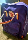 Fjallraven Kanken Mini Backpack tote Cobalt Purple Rainbow