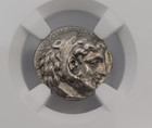 Alexander Iii The Great- Drachm Lifetime Issue -ngc Xf- Babylon Mint  336-323 Bc