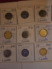 26 Lot Of Canada 5 Cent Coins 1922 - 1947 In 2x2        Lqqk