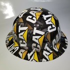 New Full Brim Hard Hat Custom Hydro Dipped Cat Caterpillar Special Edition 