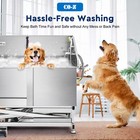 Co-z Dog Washing Station W Electric Lift 50 Inch Dog Bathing Station For Home