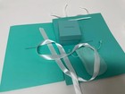 Tiffany   Co Engagement Ring Box   Outer Box   Pouch   Certificate   Folder  bag