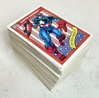 Complete Set Of 162  163  Series 1 1990 Marvel Comics Trading Card Set