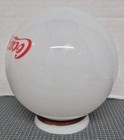 Vintage 6  2 Sided Coca-cola Globe Shade For Ceiling Fan Or Light - Exc Cond   