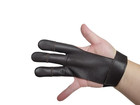 Sas Leather Traditional Gloves For Archery Target Shooting Finger Tab - Brown