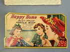 1940s Happy Home Needle Book Sewing Supplies Rust Proof - Ex Cond   Complete