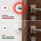Door Stoppers For Wall - 4 Pcs  3 15  - Self-stick Door Knob Wall Protector -   