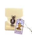 Disney Japan Classic Winnie The Pooh 100 Acre Woods Pin Pewter Piglet Moving