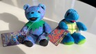 Lot Of 11 Edition 6 Grateful Dead 7  Bears Liquid Blue 1997 With Tags And Card