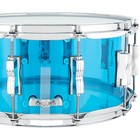 Ludwig Vistalite Snare Drum 14 X 6 5 In  Blue