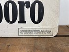 Marlboro  1991  Steel metal Promo Sign 30   x17 5    Rounded