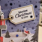 Stampin Up Whimsy   Merry Christmas   Card Kit  Makes 4- Snow   Sled  Presents 