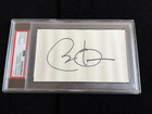 President Barack Obama Signed 3x5 Cut Psa Dna Slabbed Bold Auto C5576