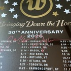 Signed By Jakob Dylan   The Wallflowers 2026 Bring Down Horse Tour Poster 
