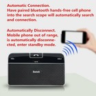 Car Kit Clip Hands Free Multipoint Wireless Bluetooth 4 0 Speakerphone Speaker