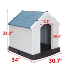 32   All-weather Durable Pet Dog House Pet Shelter Waterproof Easy To Clean 