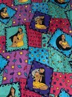Vintage 90   s Disney Pocahontas Comforter Blanket  Twin Size  6  X 7 