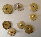 Vintage Early Knights Of Columbus Screw-back Lapel Pins   Lot Of  4