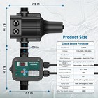 Smart Adjustable Pressure Switch For Well Pump  Automatic Water Pumps Switch  Dr