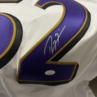 Ray Lewis Signed Autographed Jersey Jsa Coa Baltimore Ravens Goat Mvp Hof Champ