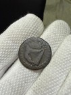 1692 Irish Half Penny William  And Mary Coin Of Colonial Times